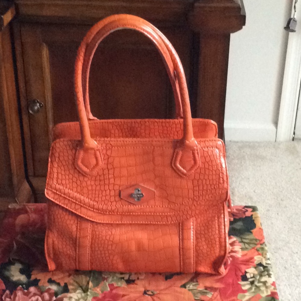 Nine West croc handbag